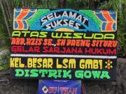 GMBI Maros Beri Apresiasi Tinggi atas Gelar Sarjana Hukum Ketua GMBI Gowa