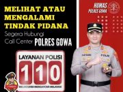 Polres Gowa Imbau Warga: Laporkan Segala Bentuk Tindak Pidana, Keselamatan Anda Prioritas Kami