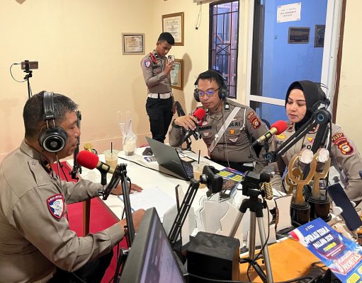 Talk Show Rewako FM: Satlantas Polres Gowa Ajak Masyarakat Jadi Pelopor Keselamatan Berlalu Lintas