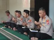 Pembinaan Rohani, Personel Polres Gowa Laksanakan Doa dan Yasinan Bersama