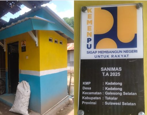 Dugaan Mark Up Sanimas Desa Kadatong Kabupaten Takalar: Korcam Tegas Tak Terpengaruh Oleh Media, Transparansi Terpuruk