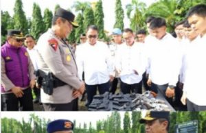 Di Tengah Apel Cek Senpi Serentak, Kapolda Sulsel Ingatkan: ‘Jangan Jadikan Senjata Sebagai Alat Gagahan’ – Sambut Pulang Brimob yang Berbakti di Aceh