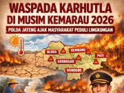 Waspada Karhutla di Musim Kemarau 2026, Polda Jateng Ajak Masyarakat Peduli Lingkungan