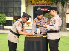 Kapolres Brebes Pimpin Sertijab Wakapolres dan Pelantikan Kapolsek Tanjung