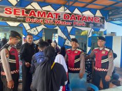 Samapta Polres Gowa Tingkatkan Pengamanan Rumah Ibadah dan Tempat Wisata