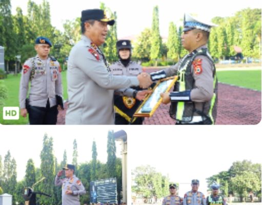 Kapolda Sulsel Pimpin Apel Gabungan, Beri Penghargaan Personel Berprestasi