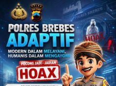 Isu Teror Pocong Hoaks, Polres Brebes Minta Warga Tetap Tenang dan Tingkatkan Ronda Malam