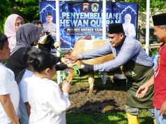 Peringati Idul Adha 1447 H, Polres Brebes Sembelih 7 Ekor Sapi dan Distribusikan 1.074 Paket Daging Kurban