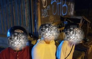 Tiga Pelajar Diamankan Polisi Usai Buat Konten Pocong Tengah Malam