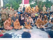 Unjuk rasa damai di alun alun Brebes mahasiswa lontarkan 10 tuntutan,