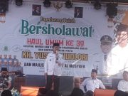 Bupati Tegal Hadiri Pagerbarang Dukuh Bersholawat , Bersama KH. Yusuf Chudlori dan Majelis Sholawat Al – Musyawah