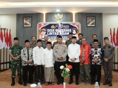 Doa Bersama Lintas Agama Warnai HUT Bhayangkara Ke-80 Polres Brebes