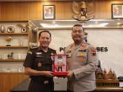 Kapolres Brebes Perkuat Sinergi Bersama Kajari dan Kasbrig 4/DR Demi Kamtibmas