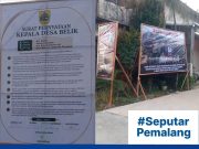 Warga dan PEMDES Desa Belik tolak keras adanya Galian. C karna bisa mengancam kerusakan Alam.