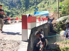 Dandim 1409/Gowa Apresiasi Sinergi TNI-Warga Saat Pembangunan Jembatan ARMCO Memasuki Finish Line