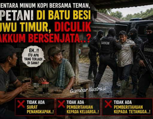 Gakkum Kehutanan Bersenjata Jemput Petani Lada Loeha Raya Lutim, Labrak Prosedur?