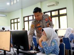 Cegah Dampak Negatif Teknologi Ratusan Siswa SMKN 1 Pemalang Ikuti Pelatihan AI Bersama Polres Pemalang