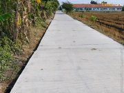 proyek siluman pekerjaan pemeliharaan jalan bandingan (rabat beton)