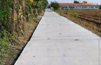 proyek siluman pekerjaan pemeliharaan jalan bandingan (rabat beton)