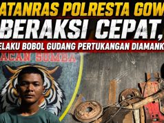 Jatanras Polresta Gowa Beraksi Cepat, Pelaku Bobol Gudang Pertukangan Diamankan