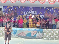 KHIDMAT UPT SPF SMPN 14 Makassar Gelar Upacara HUT Kemerdekaan RI ke-81*