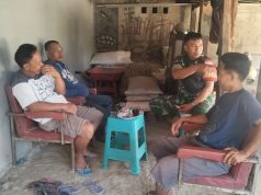 Targetkan Situasi Kondusif, Babinsa Jipang Gelar Komsos Bersama Warga Dusun Soreang