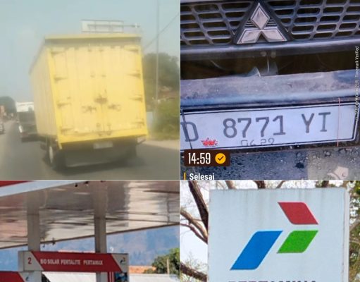 Truk BOK D 8771 YT Diduga Borong Solar Bersubsidi di SPBU Timbangrejo, Diduga Dijual Kembali Secara Ilegal