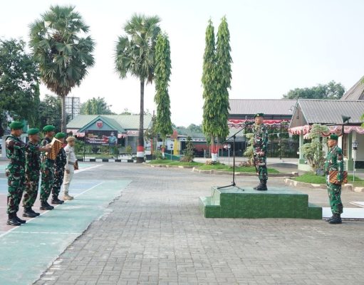 Kasdim 1409/Gowa Pimpin Upacara Tujuh Belasan, Tekankan Evaluasi dan Kesiapsiagaan Satuan