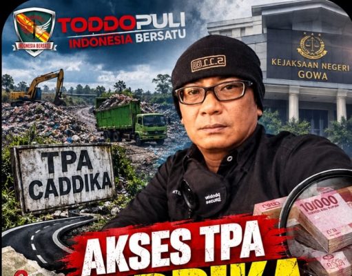 Akses TPA Caddika Ditutup, TIB Tantang Kejari Gowa Bongkar Status Jalan dan Jejak Uang Negara