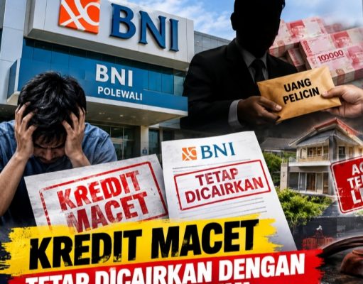 Kredit Macet Tetap Dicairkan dengan Uang Pelicin: Dugaan Manipulasi BNI Polewali, Nasabah Tercekik hingga Agunan Terancam Lelang