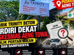 Pabrik Trinity Beton Berdiri Dekat Puskesmas Aeng Towa, Publik Pertanyakan Izin Dan Dampaknya