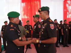 Tongkat Komando Dandim 1409/Gowa Resmi Berganti, Danrem 141/Tp Pimpin Langsung Sertijab